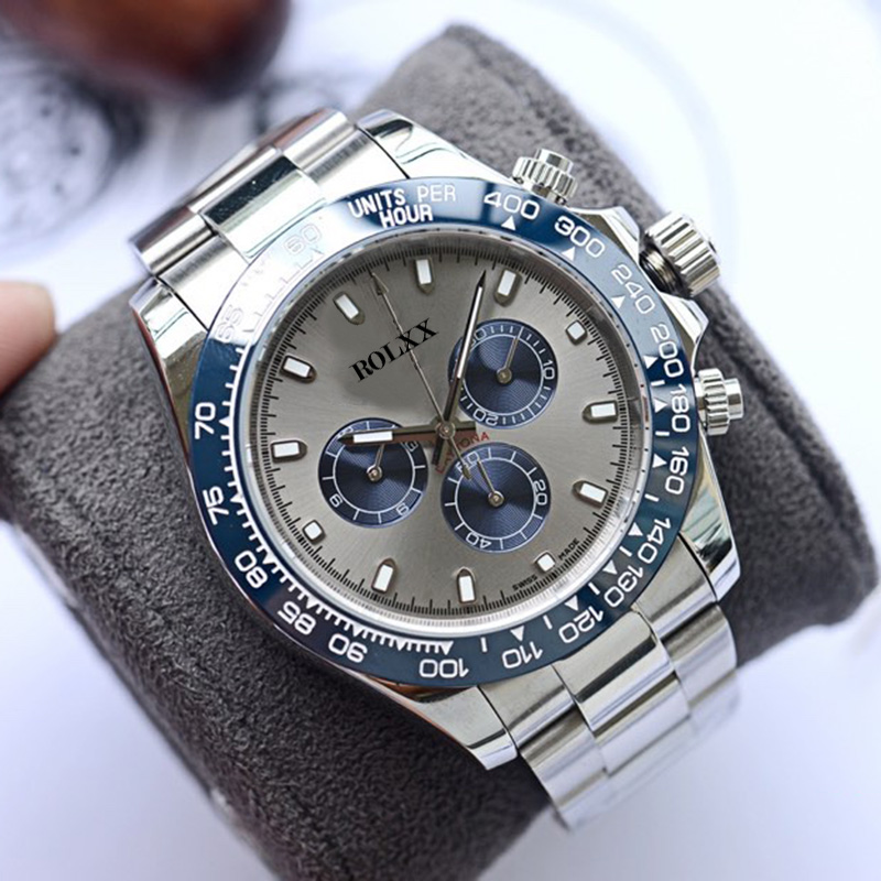 

Top Mens Watch Automatic Mechanical Watches 43mm Luminous Waterproof Wristwatch Sapphire Fashion Business Wristwatches Montre De Luxe Gifts, Color3