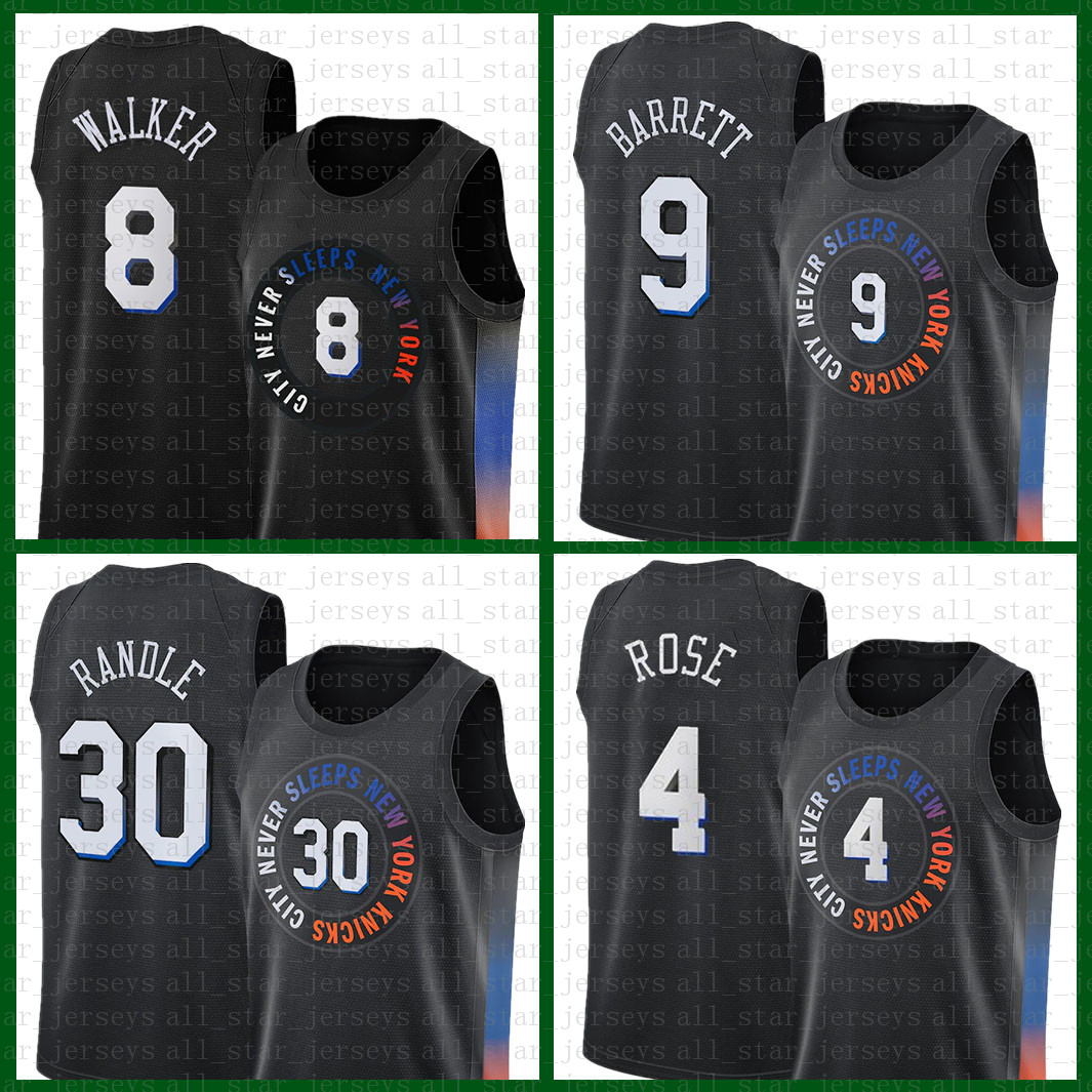 

Kemba 8 Walker Basketball Jersey NewYorkKnicksMens 2021 New RJ 9 Barrett Patrick 33 Ewing Julius 30 Randle Derrick 4 Rose Lavender, 2021 mens(nks)