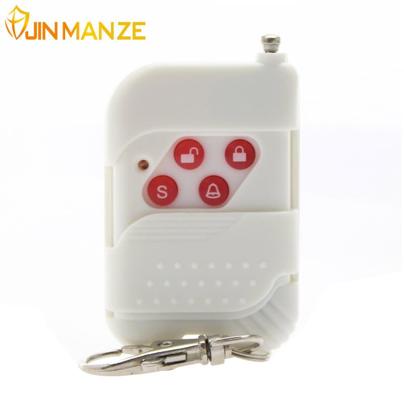 

Alarm Systems 1 Pcs Wireless Plastic Remote Control 433MHz Key Telecontrol For PSTN Or GSM Burglar Security Home System