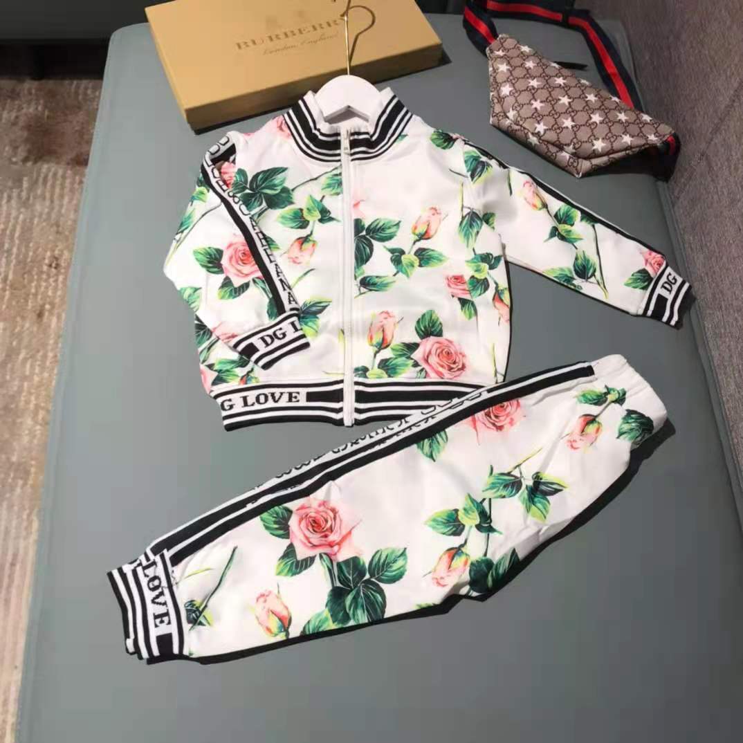 

kid girl winter clothe toddler fashion boy fall clothing sets cotton material designer boys sport suits 100-150 cm child clothes wholesale, Customize