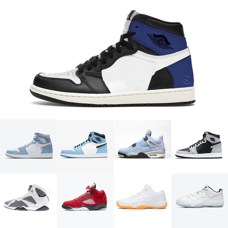 

Authentic 1 Travis Scott Fragment University Blue High OG Outdoor Shoes 1S Military Blues Hyper Royal Shadow 2.0 Shoe 5S Raging Bull 11S Leg