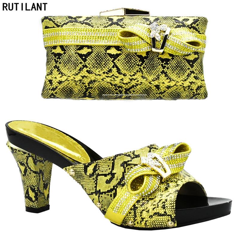 

Dress Shoes Latest Women Italian African Party Pumps And Bag Ladies With Matching Bags Set Nigerian Wedding, Black