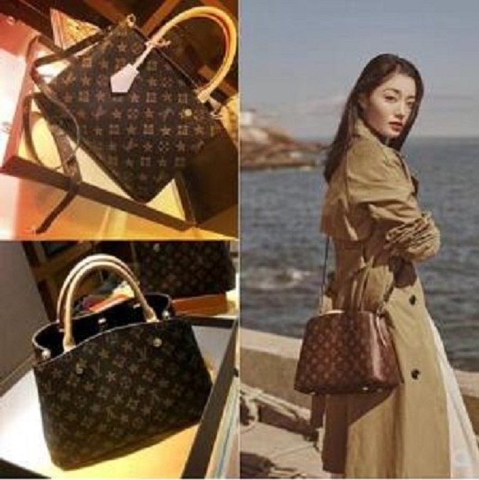 

leather LV LOUIS bag VITTON handbags tote bag Women Luxurys Designers Bags crossbody womens Genuine Leather shouler purse fashion, Red;black