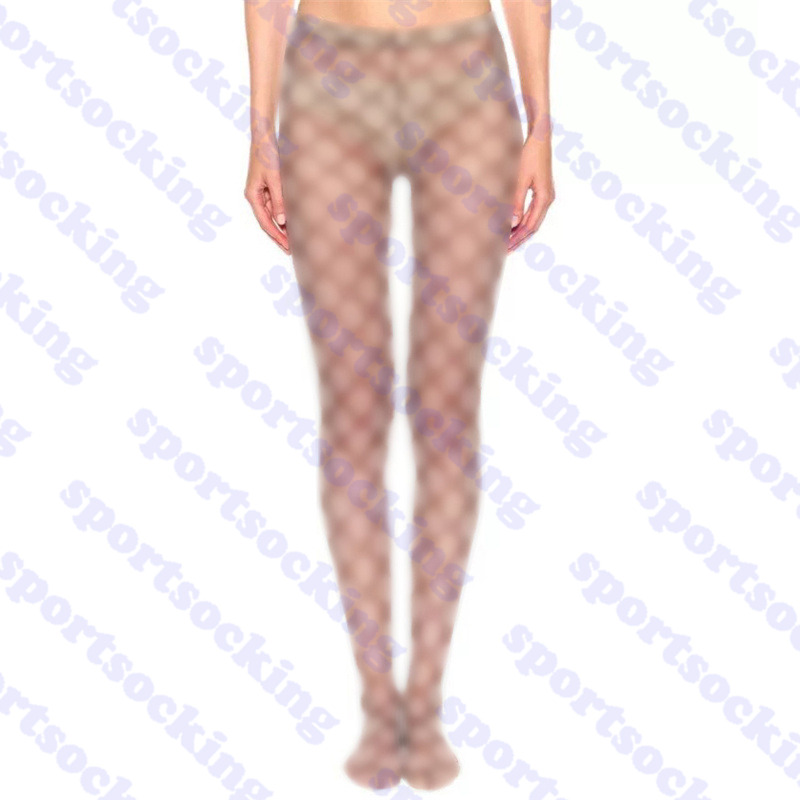 

Vintage Womens Pantyhose Socks Letter Print Women Stockings Underwear Designers Ladies Tights Sock Free Size, As pic