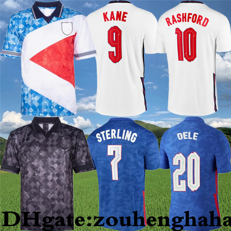 

1990 KANE STERLING Soccer Jerseys Player version 2021 22 CHILWELL MOUNT CALVERT-LEWIN WATKINS Pre-match training Football Shirts, Training top
