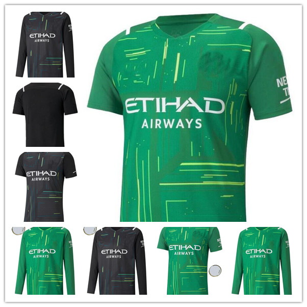 

Goalkeeper 21 22 city soccer jerseys 2021 2022 man STERLING football shirt CARSON EDERSON M. STEFFEN DE BRUYNE GESUS BERNARDO MAHREZ FERRAN, 11
