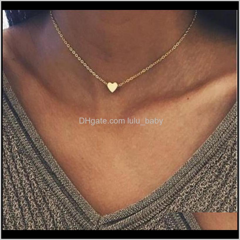 

Luxury Designer Jewelry Classic Love Fashion Silver Gold For Women Girls Ee1Kl Necklaces Ch4Kl