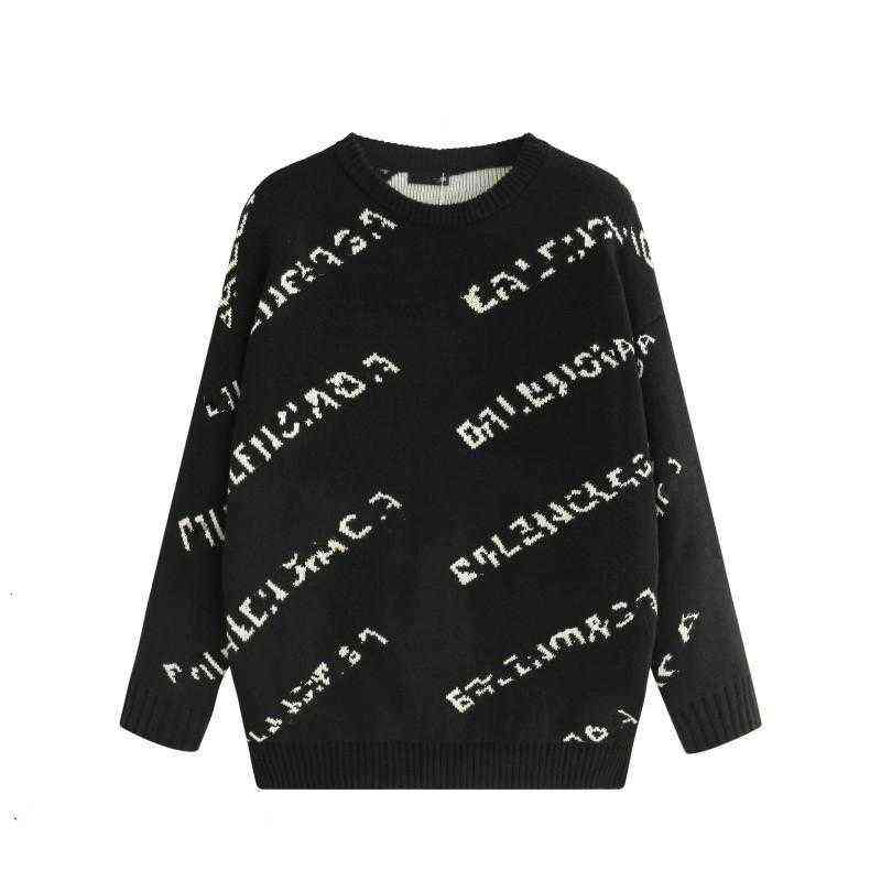 

Europe women and mens designer sweaters retro classic luxury sweatshirt men Arm letter embroidery Round neck comfortable high-quality jumper