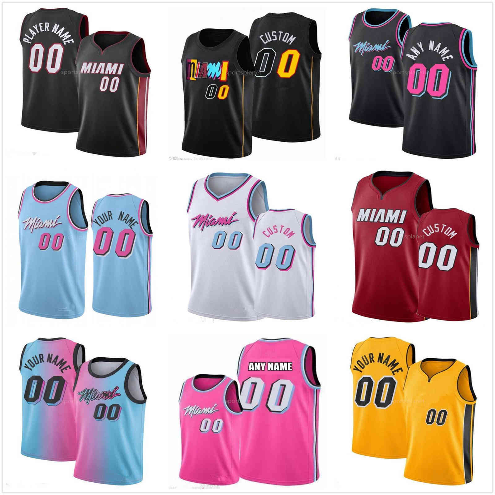

2021 75th Costom 2021 Tyler 14 Herro Duncan 55 Robinson Bam 13 Adebayo nba's Jersey Kendrick 25 Nunn Avery 11 Bradley Udonis 40 Haslem, Black;red