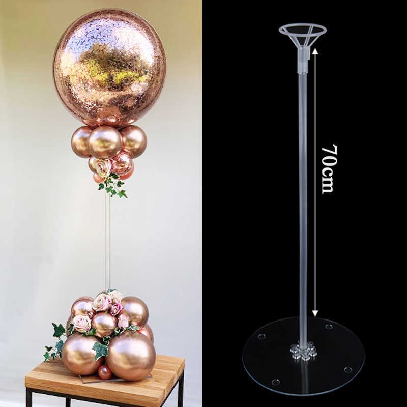 Balloons Stand Balloon Holder Transparent balloon Kids Birthday Party Decorations Baby Shower Wedding Party Decorations Y0622-image-708741704