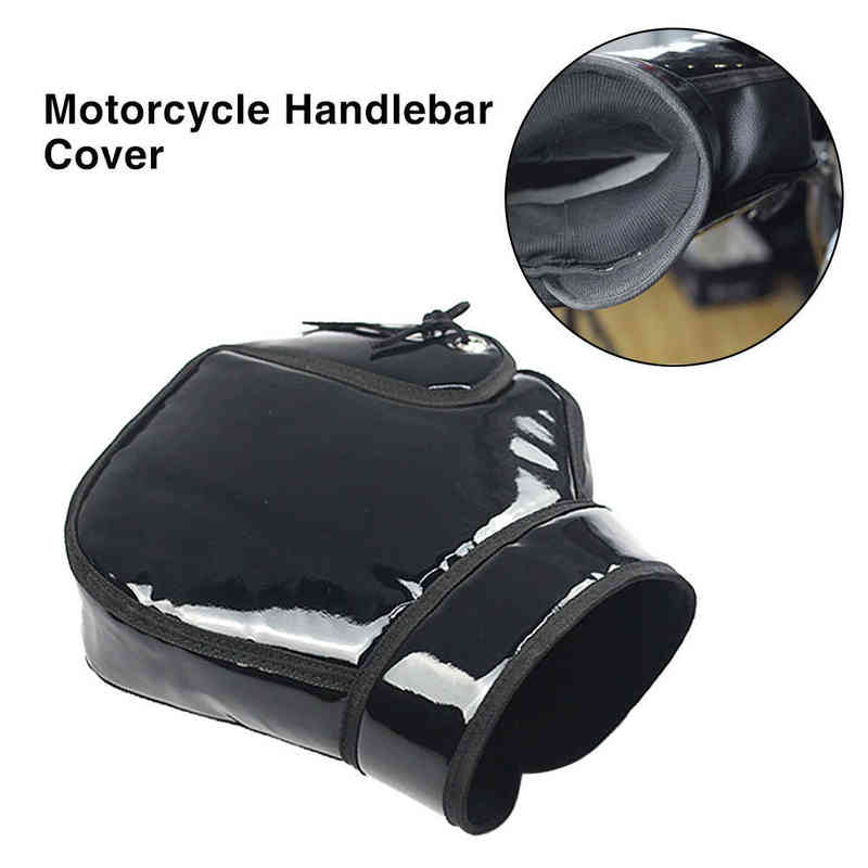 

Winter Motorcycle Handlebar Gloves Thermal Windproof Waterproof Warm Motorbike Handle Bar Hand Cover Muffs For Winter 220111