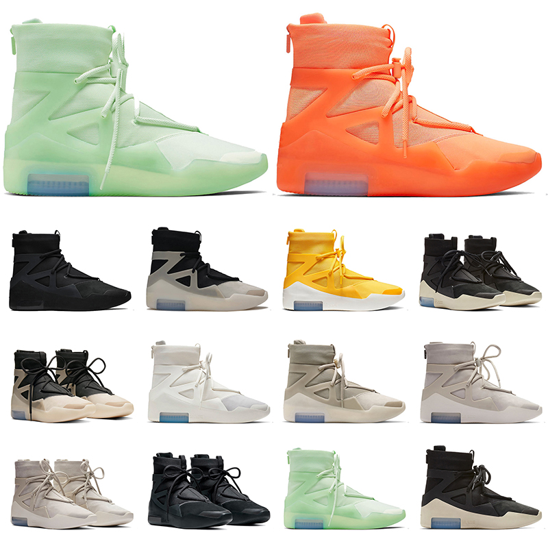 

Fears of Gods X 1 Mens Women Sports Shoes Triple Black Oatmeal String The Question Amarillo Orange Pulse Frosted Spruce 2022 Fashion Sneakers Trainers Size 40-46, A1 oatmeal 36-46