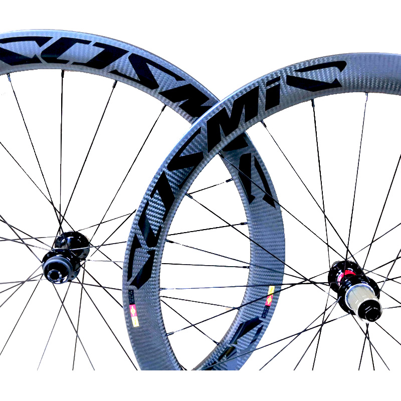 

700C 50mm Carbon Wheels Disc Brake Cyclocross Gravel 25mm width Road Bike Wheelset UCI Quality Center Lock Or 6-Bolts Bicycle Disk Wheels