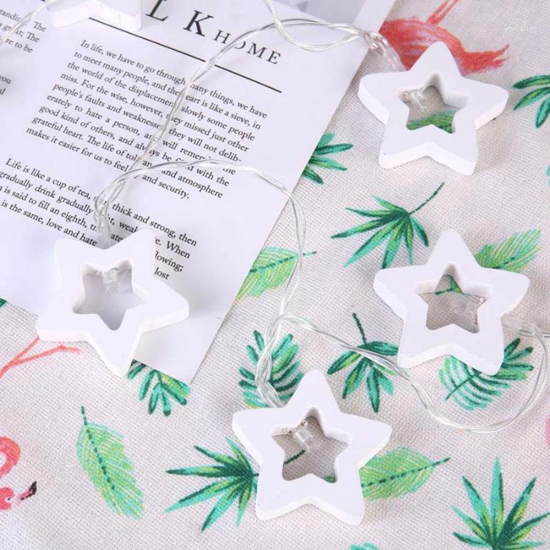 

Party Decoration Glow Supplies 10LED Beautiful Five-Pointed Star Fairy Lights Birthday Christmas Decorative String Light