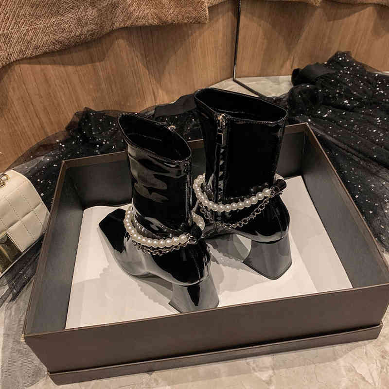 

dress shos botas fmininas lsticas com salto alto, novas botas d cavaliro m couro nvrnizado, sola quadrada cadia d alto va1w, Black