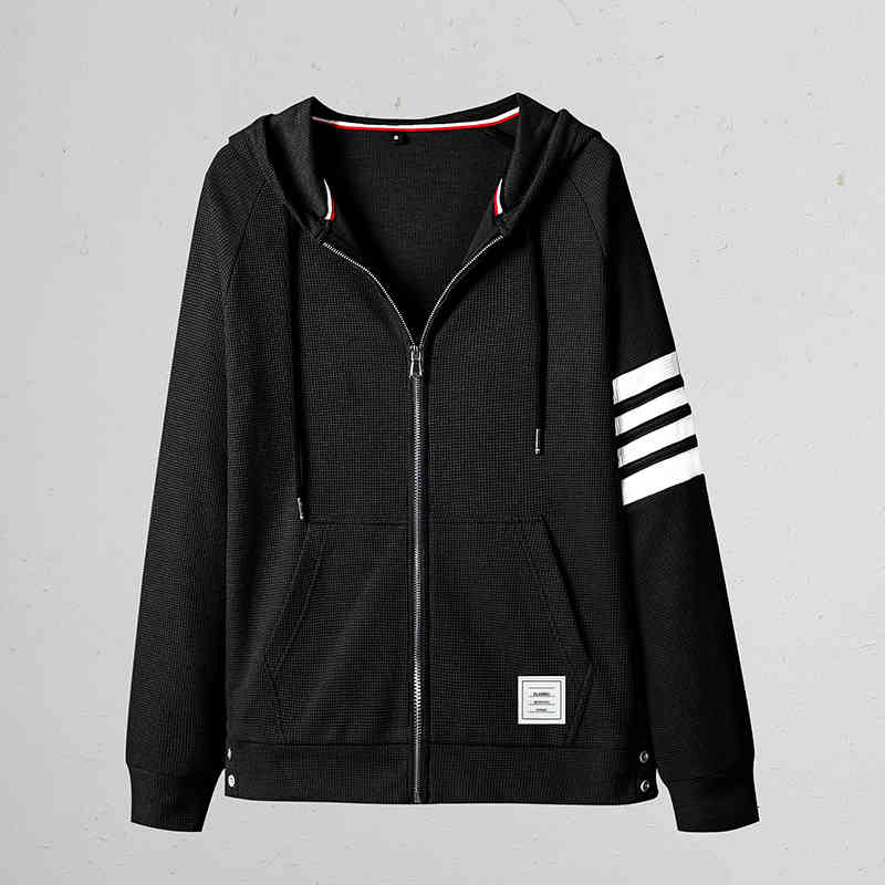 

Men's Hoodies & Sweatshirts hooded coats, casual zipper jackets and hoodies, fashion jacket for winter, adds wool, XAXU, 1# shoe box