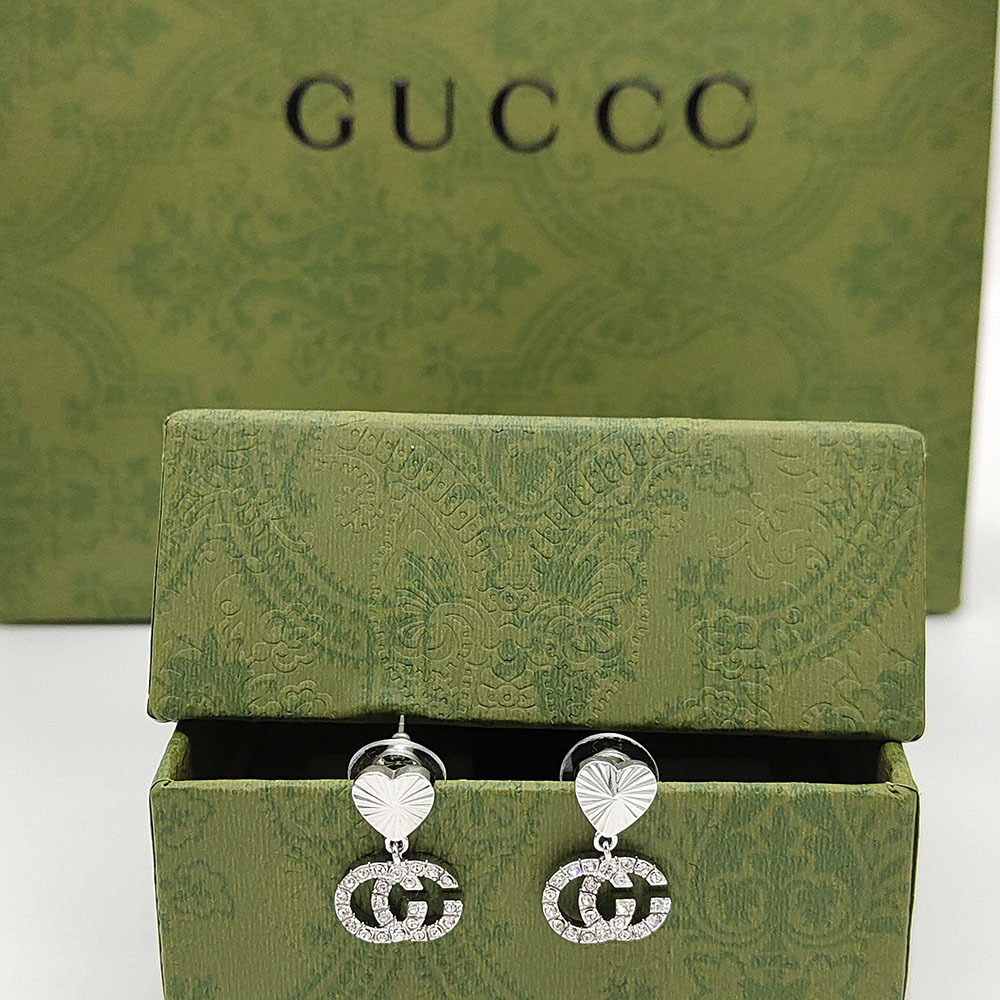 

70% OFF Luxury Jewelry 2021 ancient new letter love brass electroplating platinum earrings temperament Fashion Earrings women