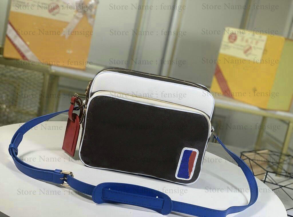 

Basketball Nil Messenger Crossbody Bag Limited Edition Antarctica Monograms Canvas Leather Virgil Handbag Men Women Luxurys Designer Cross Body M45584 M45583, Others