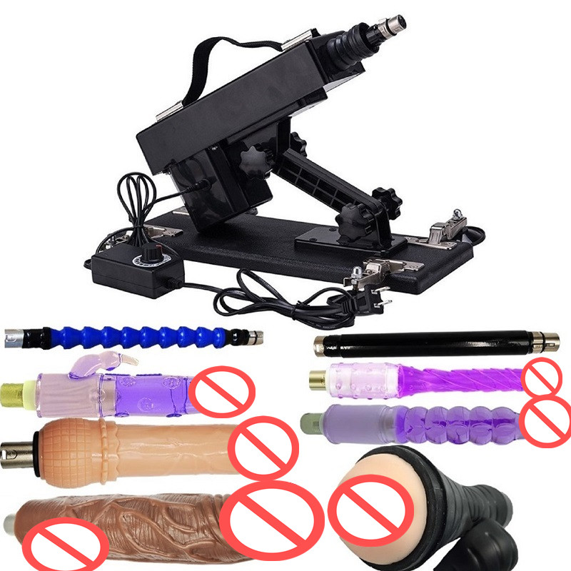 

AKKAJJ Automatic sex toy for Unsex Thrusting Massage Machine gun with All Attachments