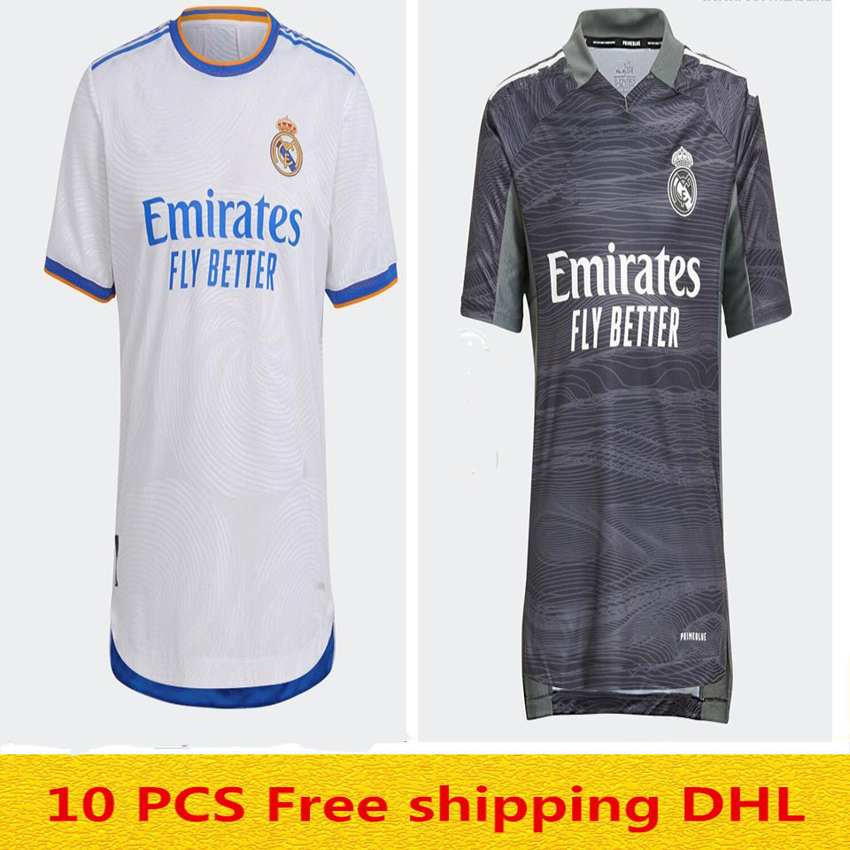 

21 22 Real Madrid Soccer Jersey HAZARD ASENSIO ISCO MARCELO 2021 2022 kids kit Football uniforms, Blue