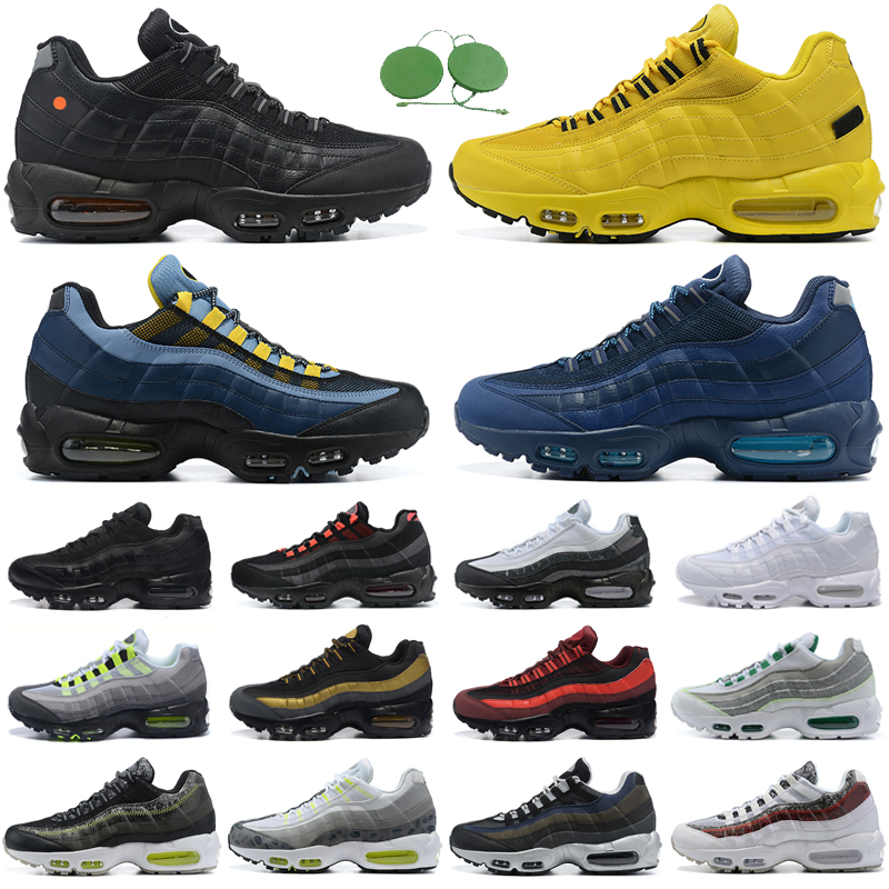 

95 running shoes 95s men triple black white Neon Sean Wotherspoon Laser Fuchsia Greedy Blue mens womens trainers outdoor sports snekaers, 36-40 ghost