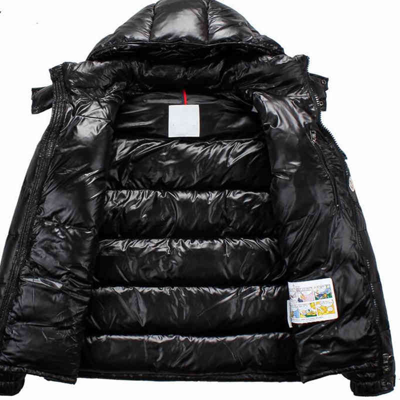 

Men's Down & Parkas men's cold Winter down jacket boys' Black Red Snow Jacket hooded D103, Lncrease freight