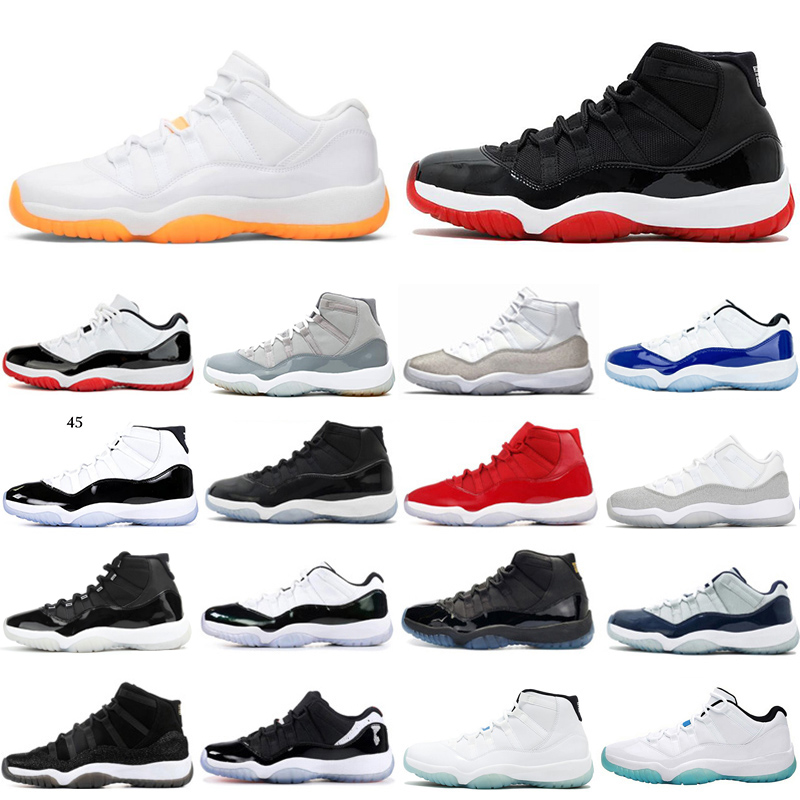 

Win Like 96 Men 11s basketball shoes Concord 45 Citrus Bred Space Jam Cool Grey Gamma blue Mens Womens trainers Sneakers 5.5-13, Barons