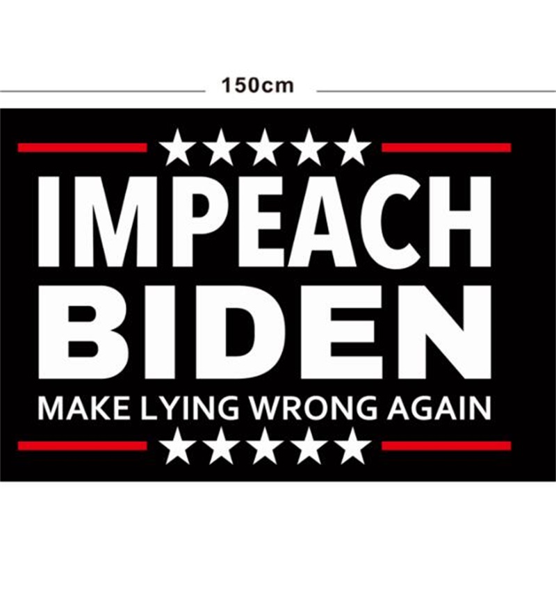 

2024 Anti Biden Flags Outdoor Trump Banners 3' x 5'ft 100D Polyester Fast Shipping Vivid Color With Two Brass Grommets 1121 V2