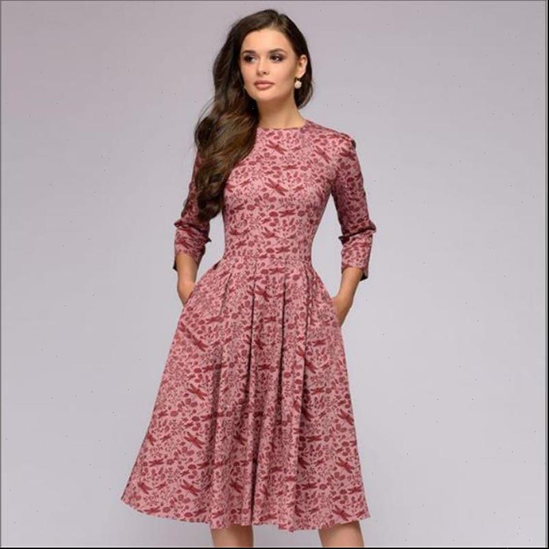 

vintage pleated tunic print women dresses elegant a line long sleeve autumn mixi party vestidos, Black;gray