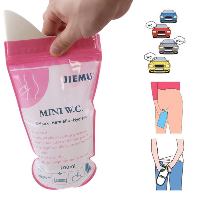 

1Pcs Disposable Unisex Outdoor Camping Sports Toilet Urine Bag Pee Mini W.C Storage Bags