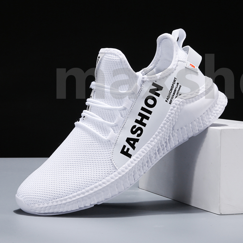 

85 Fashion Comfortable lightweight breathable shoes sneakers men non-slip wear-resistant ideal for running walking and sports jogging activities without box, #01