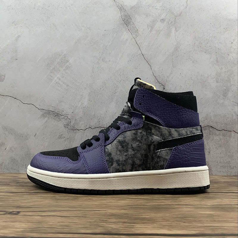 Jumpman 1 High CMFT Bayou Garçons Basketball Chaussures Hommes / Femmes Outdoor Sneakers Sports Avec Boîte D'origine