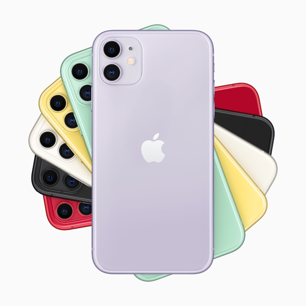 

genuine original apple iphone 11 6.1" unlocked ram 4gb rom 64/128/256gb a13 bionic 4g hexa core ios sealed cell phone smartphone