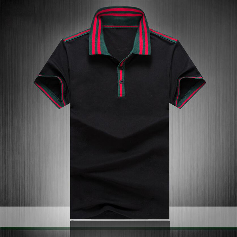 

2021 tee Men's Polos Brand Design shirt Summer Street Wear Europe Fashion Men High Quality Cotton Tshirt Casual Short Sleeve #6805, White;black