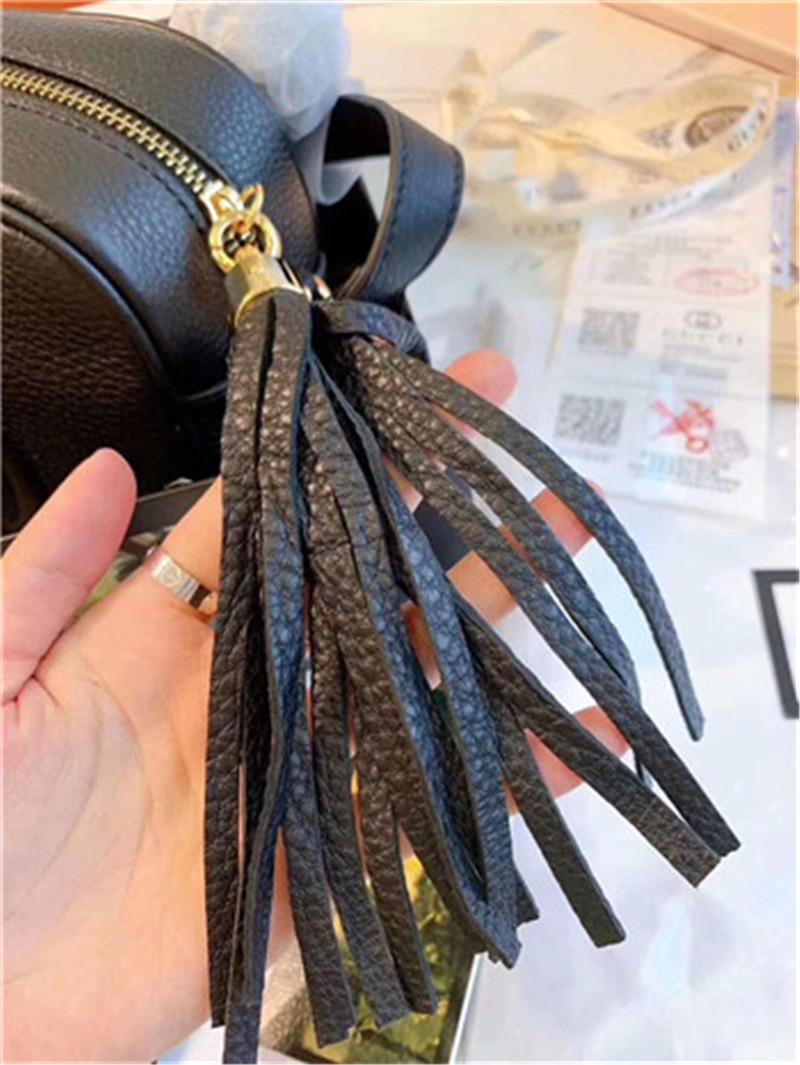 

LVLouisBagVittonSoho Disco Shoulder Bags Women Handbags Fringed Messenger Bag Wallet Crossbody Handbag, Black;red