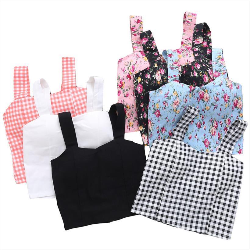 

floral crop camisole womens cami dill cropped feminino short vest, White