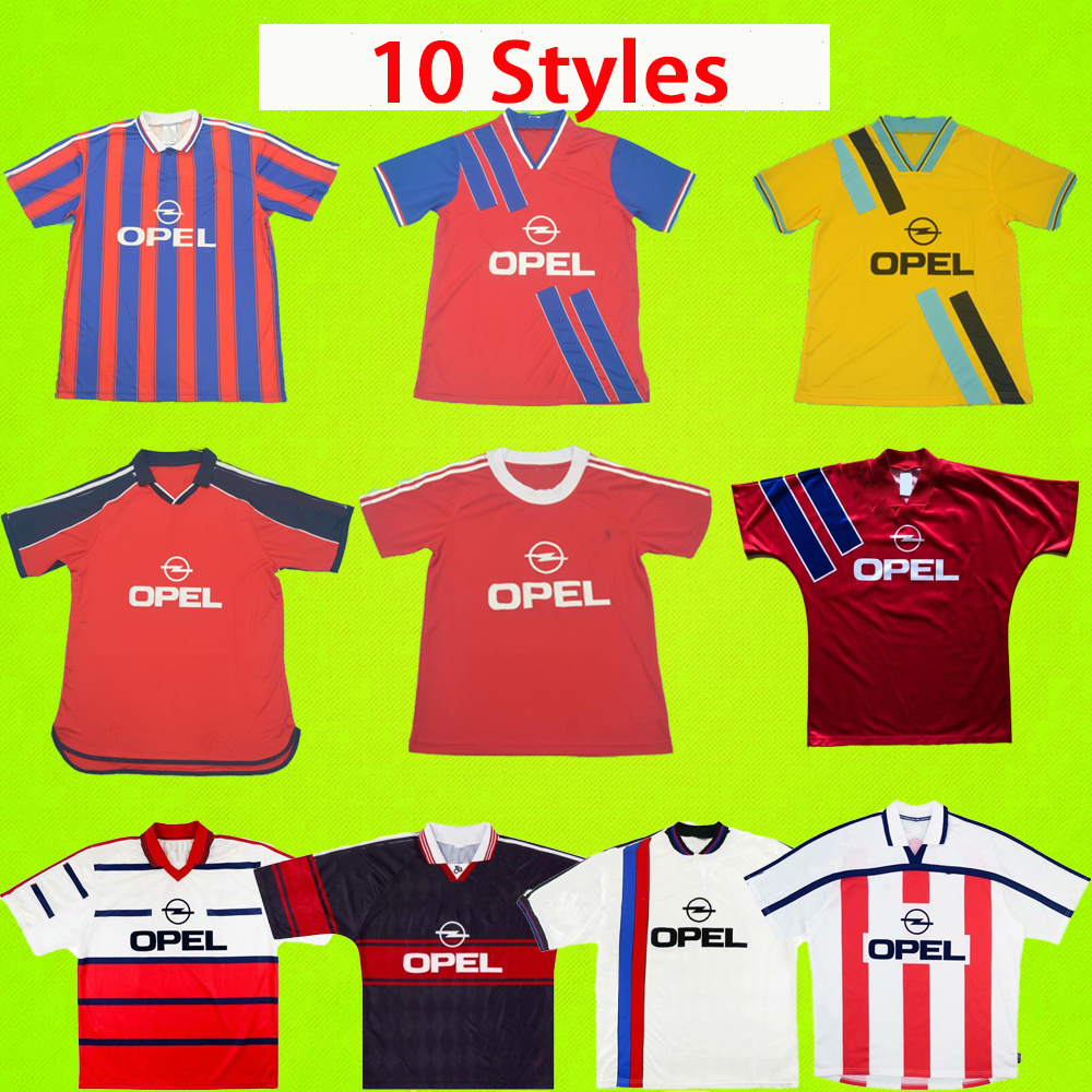 

91 93 94 95 96 97 98 99 00 01 02 BaYern retro soccer jerseys final ELBER zickle EFFENBERG Pizarro SCHOLL Matthaus Klinsmann muNich football shirts classic vintage