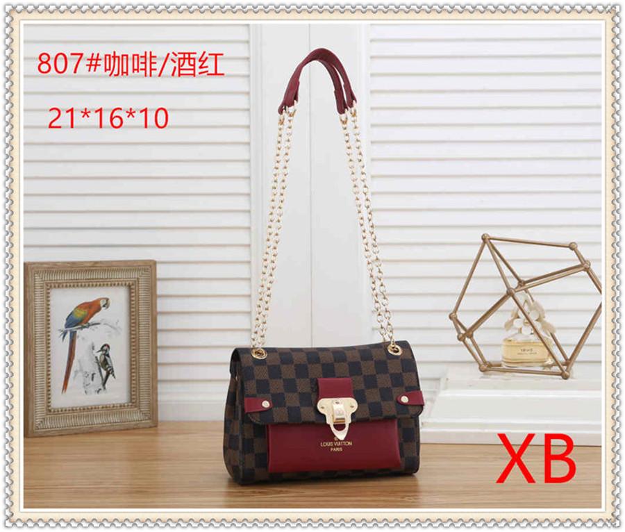 

Fashion Crossbody Shoulder HandBag Women Purse Messenger Bags Wallet Tote Clutch Bag TravelLouisVitton1 XB807, Red;black