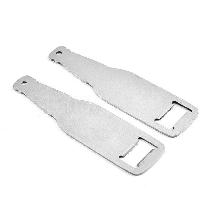 

Bars Tools Bottle Opener Stainless Steel Bar Flat Wine Dispenser Straight Handle Wall Hanging Beer Openers DD127