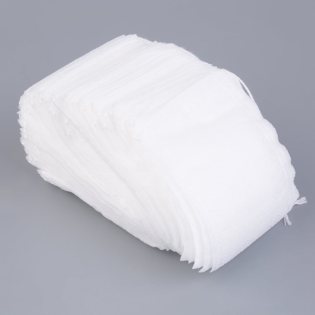 

tea Filter Bags, Empty Disposable Cotton Drawstring Seal Tea Bag for Loose Leaf Tea, Coffee, Herb, Spice