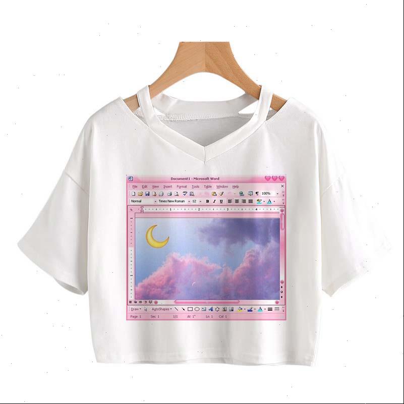 

women summer arrival cute sailor moon print pink female tshirt japanese clothes harajuku kawaii womens t shirt casual, White