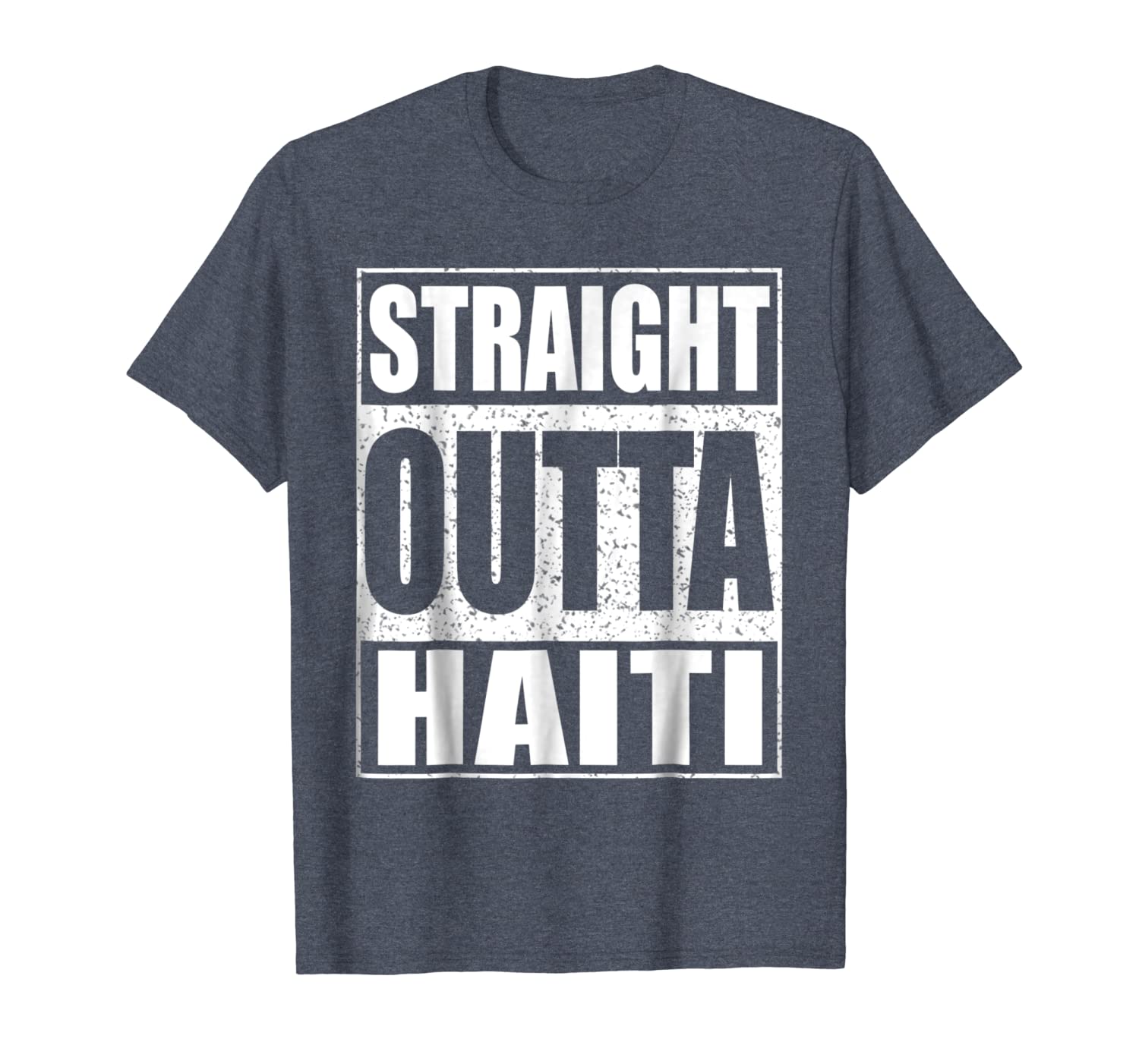 

straight outta haiti t-shirt republic of haiti gift shirt, White;black