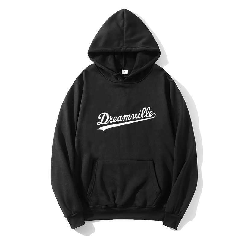 

Hoodie new men' letters DREAMVILLE J Cole printing hooded letters swag J Cole hooded winter ladies hoodie pullover X0610, Pink2