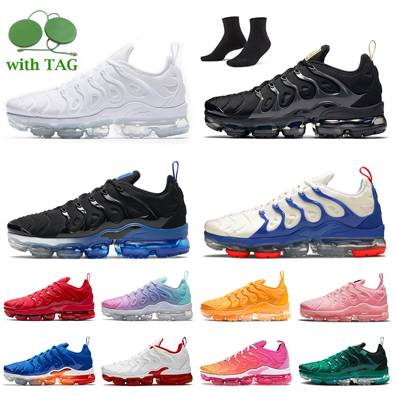 

Vapourmax Big Size US 13 Mens Run Shoes TN PLUS Coconut Milk Hyper Royal Womens Sports Sneakers Triple White Black Sunset Atlanta Creamsicle Worldwide Trainers, D1 36-40 pastel