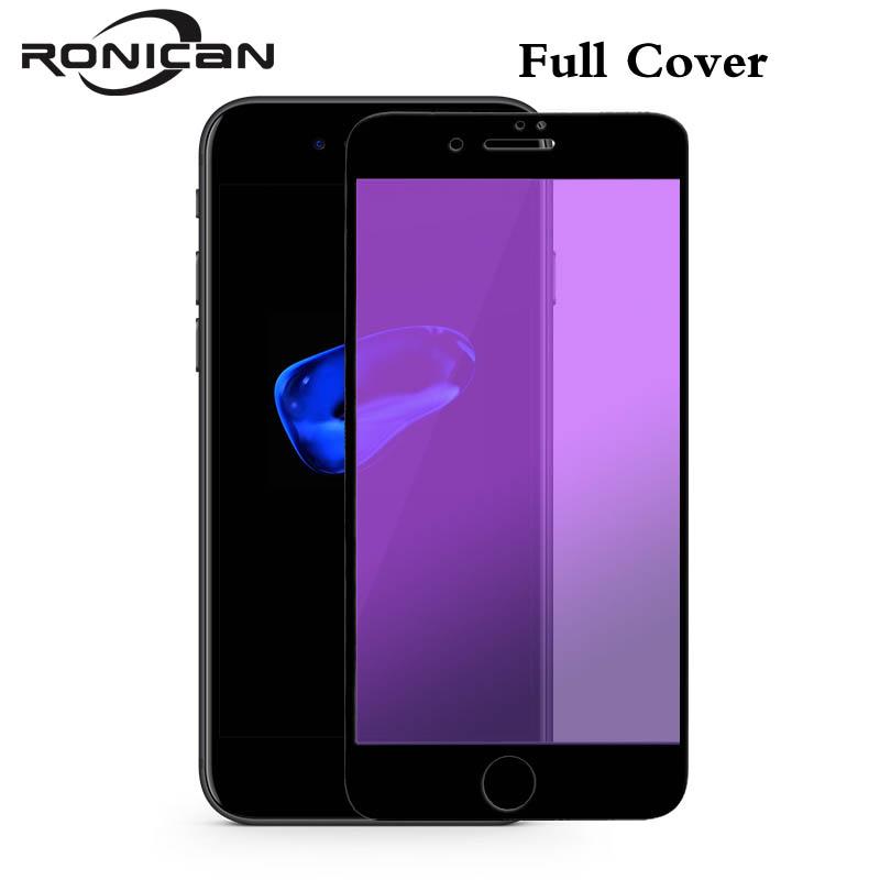 

Cell Phone Screen Protectors For XR X XS 11Pro Max Full Cover Tempered Glass Protector Anti Blue Light Protective Film 6 6s 7 8 Plus