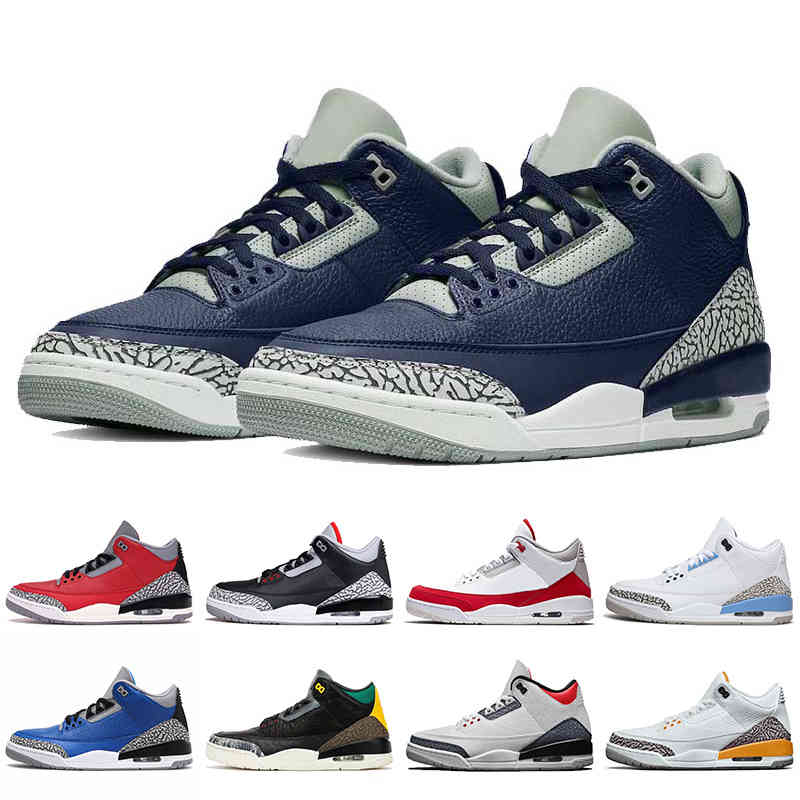 

New Arrival Jumpman Midnight Navy Mens Basketball Shoes Red Cement UNC 2020 Laser Orange Court Purple Trainers Sneakers Cool Grey, #1 red cement 36-47