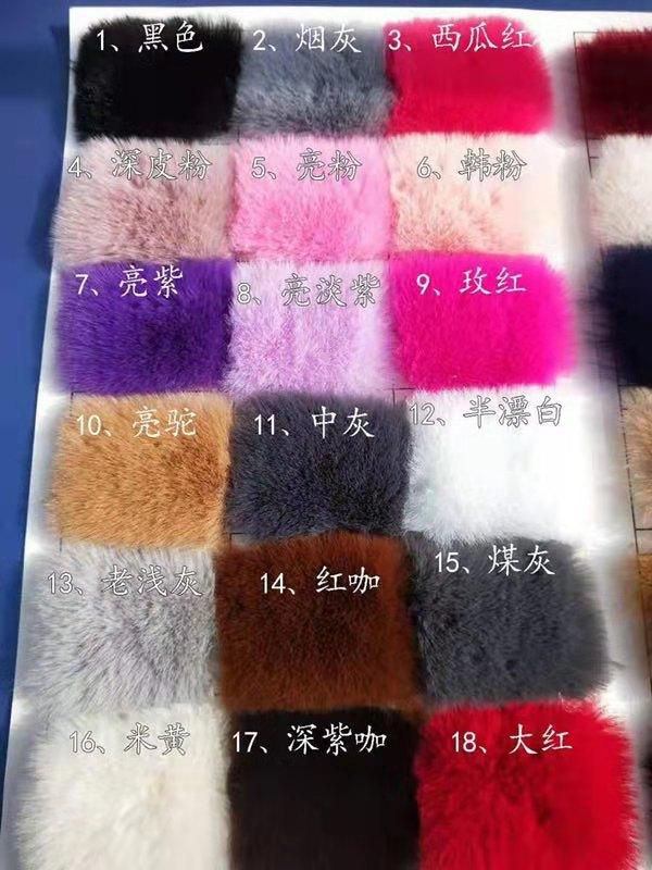 

Scarves Real Fur Stripes For Monica, Blue;gray