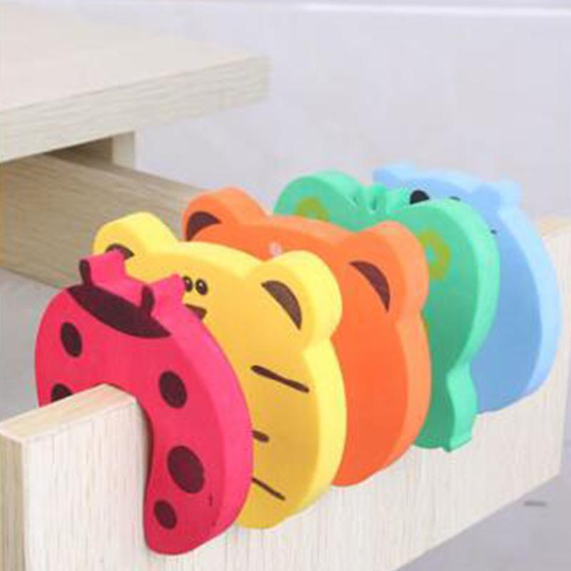 

Carriers, Slings & Backpacks 5Pcs/Lot Protection Baby Safety Cute Animal Security Door Stopper Card Lock Born Care Child Finger Protector
