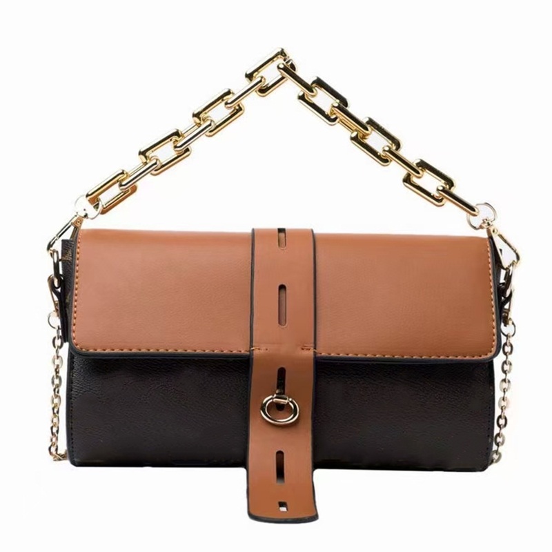 

Designer Cross Body Women's Fashion Handbags Shoulder Crossbody Bags Metal Chain Leather Classic old flower Print Wallet Famous Brand L