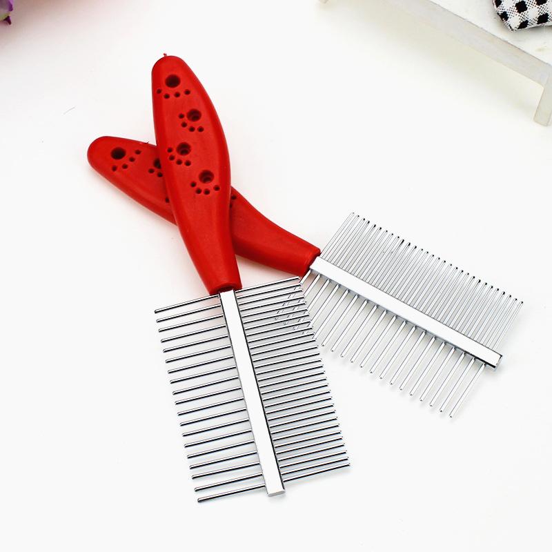 

Dog Grooming Comb Hair Removal Brush Flea Dogs Cats Fine-toothed Pet Cleaning Tool Lice Pets Accessories